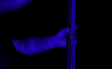 Hot and passionate pole dancing by sexy world class pole dancer Blaine Petrovia