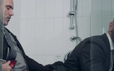 Kinky Manuel Skye gets his cock hungry ass rimmed before sex