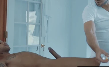 Masseuse Dante's back rub leads to intense anal session