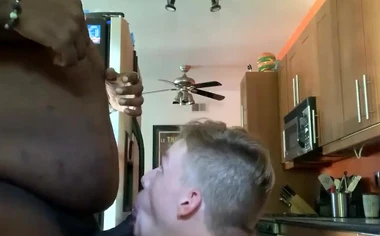 BBC cums in me twice in my mom's kitchen