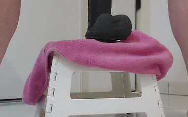 Extreme anal dilation, 14cm in diameter