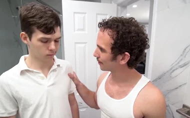 Petite Twink In Doggystyle Receives Deep Bareback Thrusts From Stepfather
